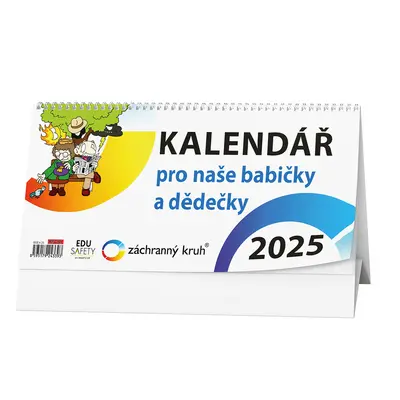 Kalendář pro naše babičky a dědečky 2025 - stolní kalendář