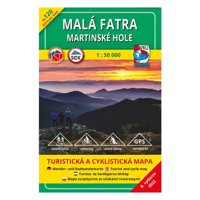 Malá Fatra Martinské hole 1:50 000