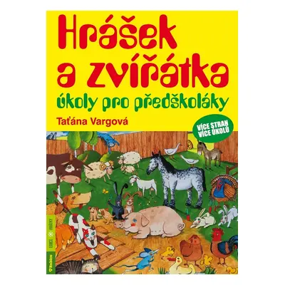 Hrášek a zvířátka úkoly pro předškoláky