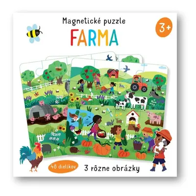 Magnetické puzzle Farma