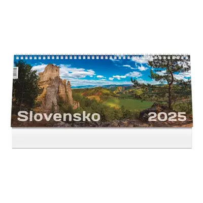 Slovensko 2025 - stolový kalendár