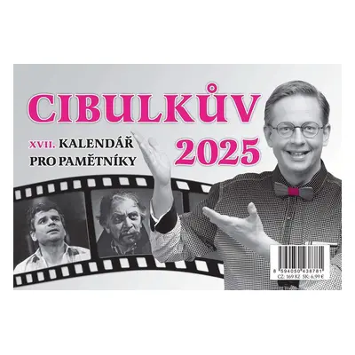 Cibulkův kalendář pro pamětníky 2025 stolní kalendář