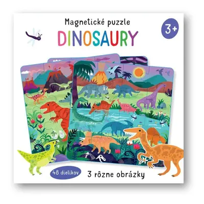 Magnetické puzzle Dinosaury