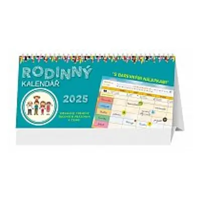 Rodinný kalendář 2025 - stolní kalendář