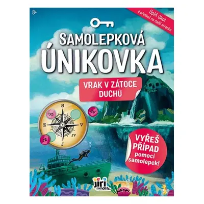 Samolepková únikovka Vrak v zátoce Duchů