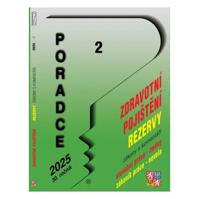 Poradce 2/2025 Zákon o pojistném na veřejné zdravotní pojištění s komentářem