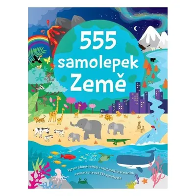 555 samolepek Země