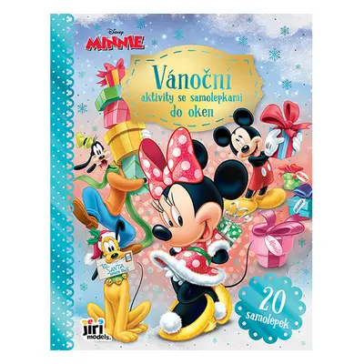 Vánoční aktivity se samolepkami do oken Minnie