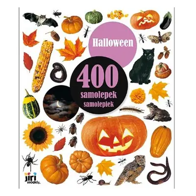 400 samolepek Halloween