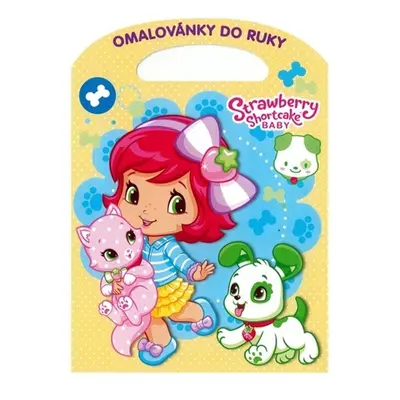 Strawberry baby - omalovánky A4 s výsekem