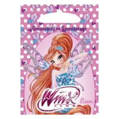 Omalovánky se samolepkami Winx Club