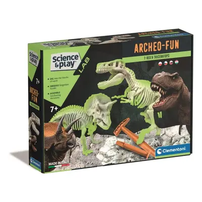 ArcheoFun T-Rex + Triceratops