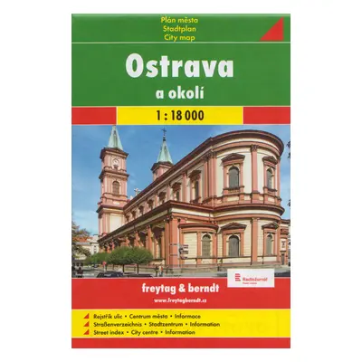 Ostrava a okolí 1:18 000