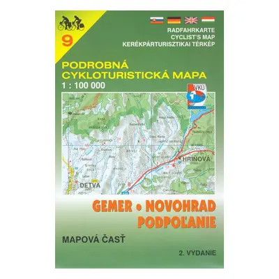 Podrobná cykloturistická mapa Gemer,Novohrad,Podpoľanie (9)