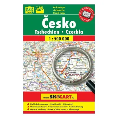 Česko Tschechien Czechia 1:500 000