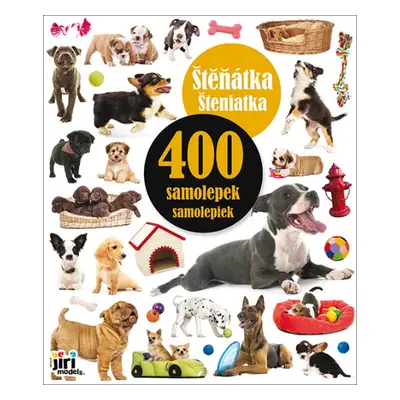 400 samolepek Štěňátka