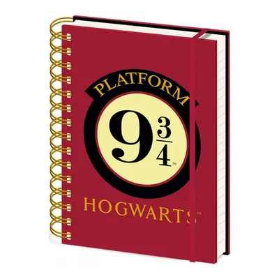 Blok A5 kroužkový Harry Potter 9 a 3/4