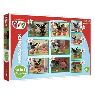 Puzzle Bing a přátelé MEGA PACK 10v1