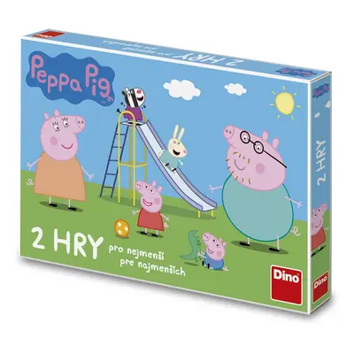 Peppa Pig 2 hry pro nejmenší/pre najmenších