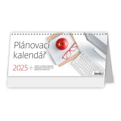 Plánovací kalendář 2025 - stolní kalendář