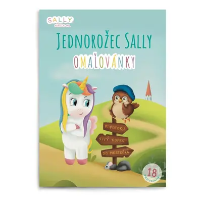 Jednorožec Sally Omaľovánky