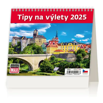 Tipy na výlety 2025 - stolní kalendář