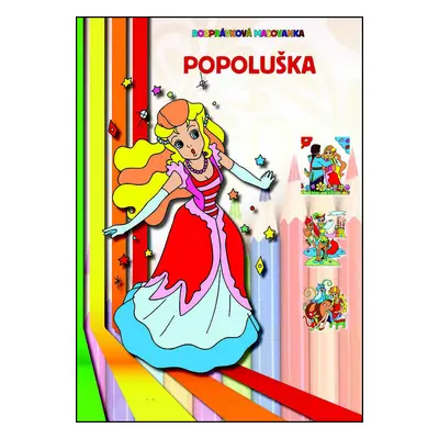 Rozprávková maľovanka Popoluška