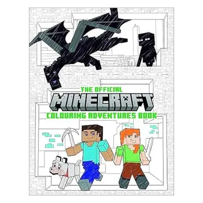 The Official Minecraft Colouring Adventures Book