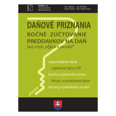 Daňové priznania FO a PO za rok 2024