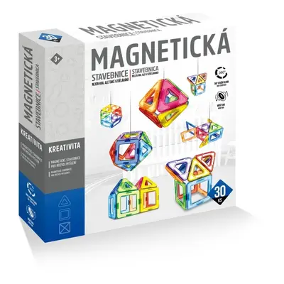 Magnetická stavebnice 30ks