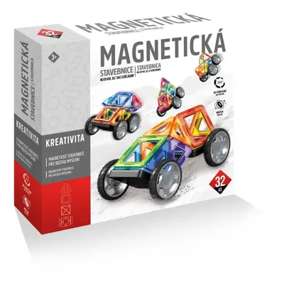 Magnetická stavebnice 32ks