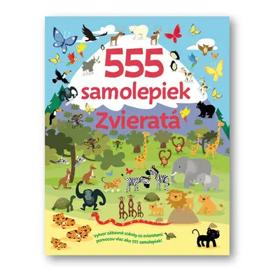 555 samolepiek Zvieratá