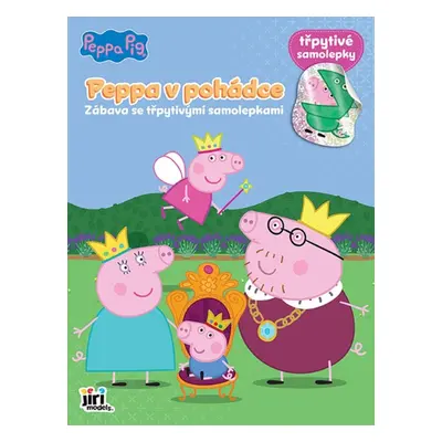 Zábava se třpytivými samolepkami Prasátko Peppa