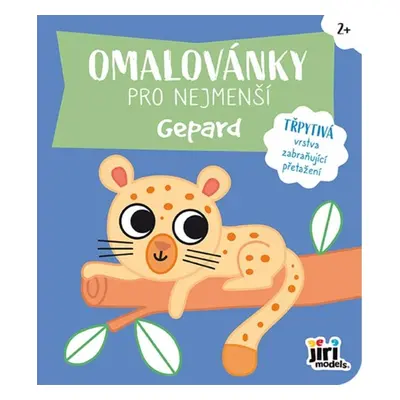 Omalovánky pro nejmenší Gepard