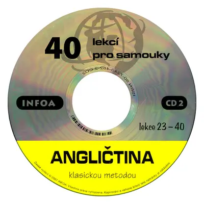 Angličtina 40 lekcí pro samouky s 2CD