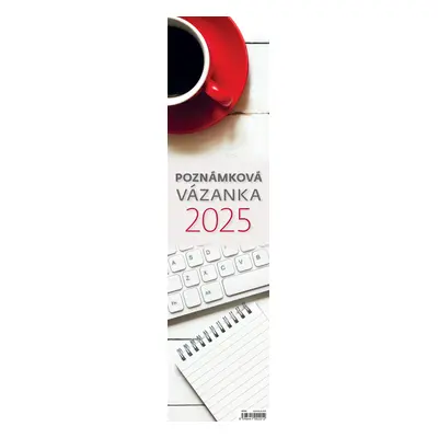 Poznámková vázanka 2025 - nástěnný kalendář