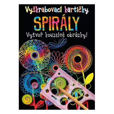 Vyškrabovací kartičky Spirály