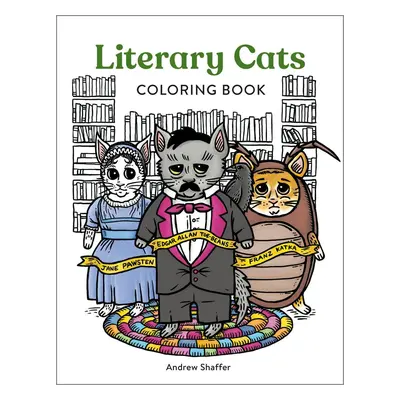 Literary Cats Coloring Book