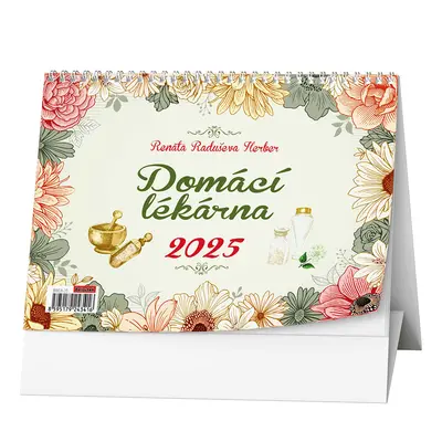 Domácí lékárna 2025 - stolní kalendář