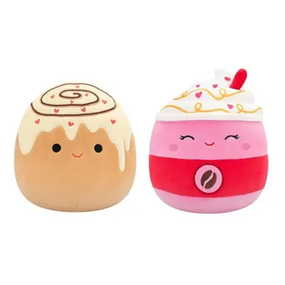 Squishmallows Latté a Skořicová rolka Beata a Brown