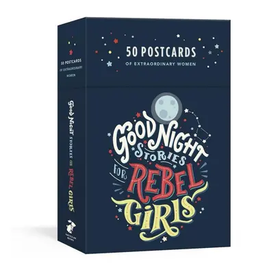 Good Night Stories for Rebel Girls: 50 Postcards