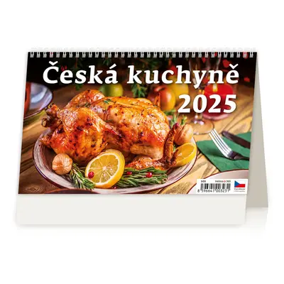 Česká kuchyně 2025 - stolní kalendář