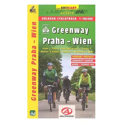 Greenway Praha-Wien 1:110 000