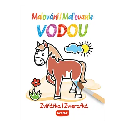 Malování/Maľovanie vodou Zvířátka/Zvieratká