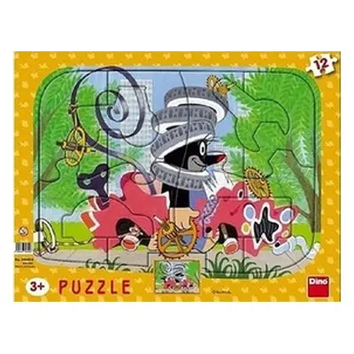 Puzzle deskové 12 Krtek opravář