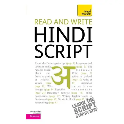 Teach Yourself Read and Write Hindi Script