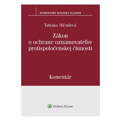 Zákon o ochrane oznamovateľov protispolo