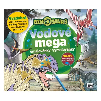 Vodové mega omalovánky Dino