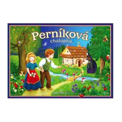 Perníková chalúpka verze SK 2 společenské hry v krabici 34x25x4cm