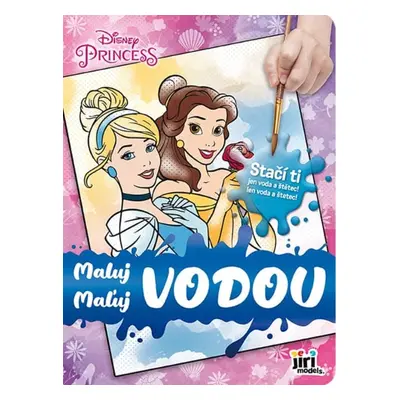 Maluj vodou Disney Princezny